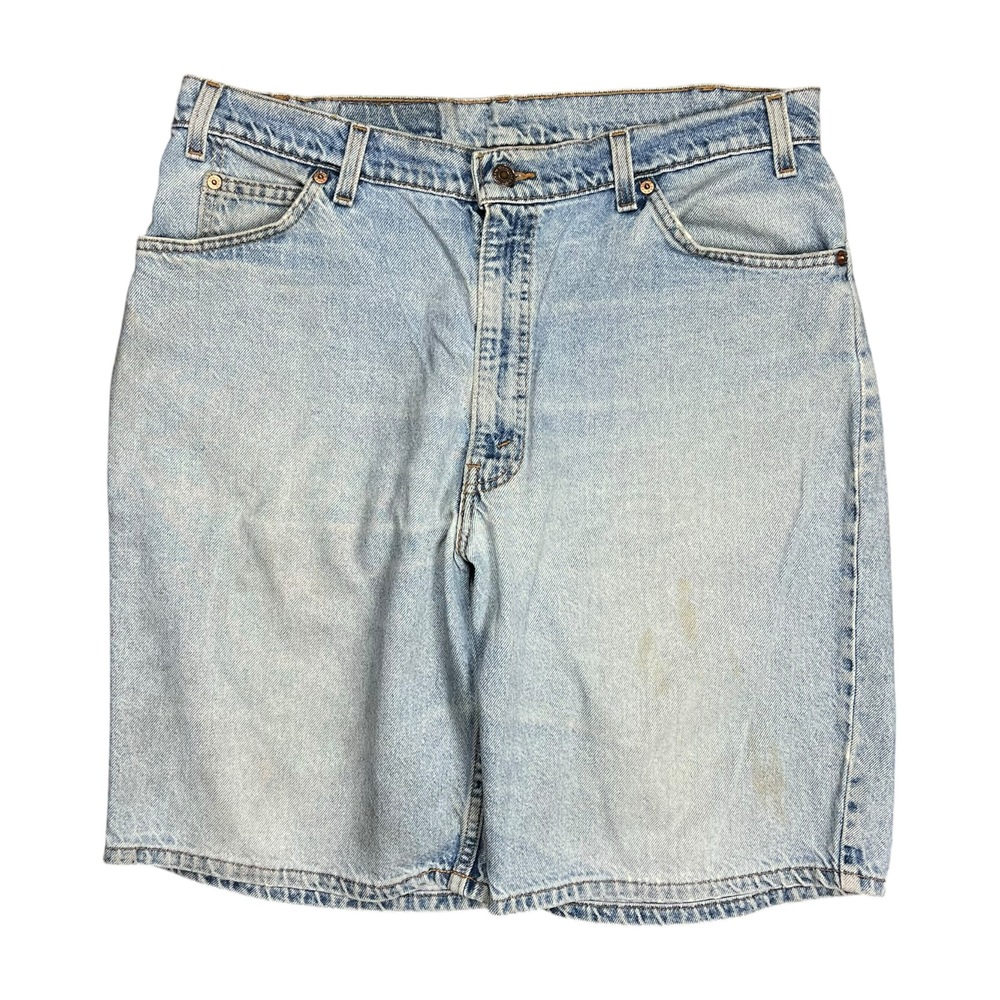 Vintage Levi's 560 Orange Tab Loose Fit Jean Shorts - 36”